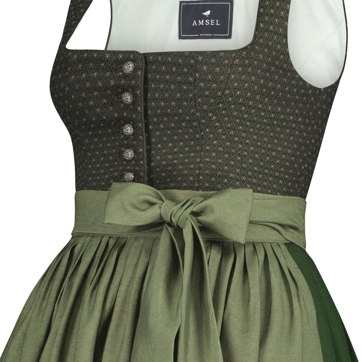 Dirndl Alexandra Grün (lang) - Amsel Fashion