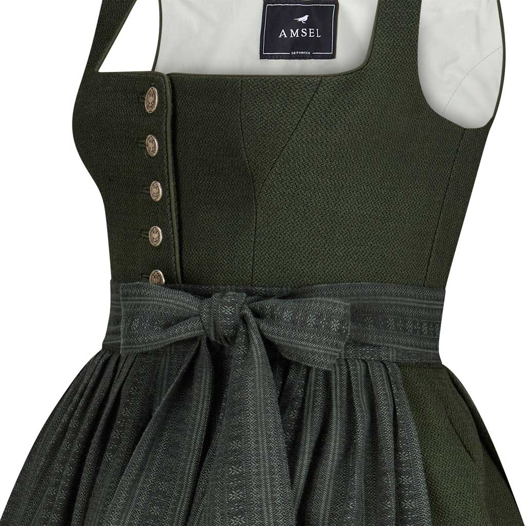 Dirndl Klara Grün (lang) - Amsel Fashion
