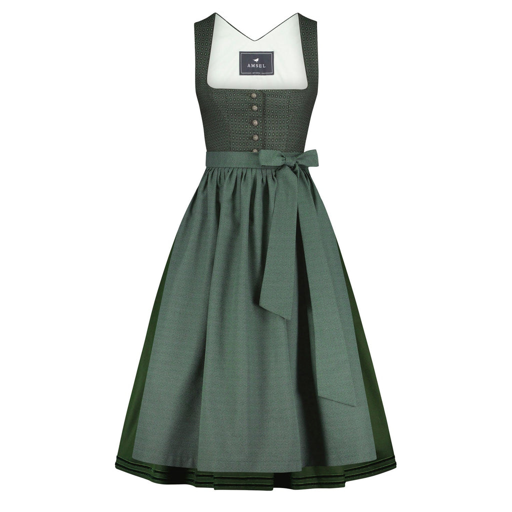 Dirndl Hochgeschlossen Grun