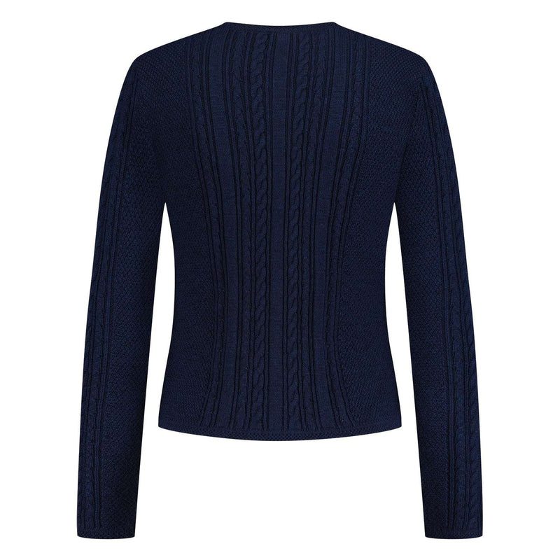 Strickjacke Loren marine - Amsel Fashion
