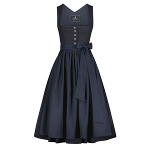Dirndl Klara Blau (lang)