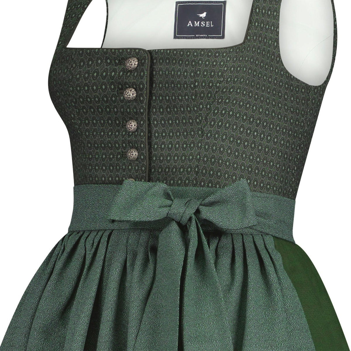 Dirndl Madita Grün (lang) - Amsel Fashion